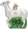 Old World Christmas Blown Glass Ornament for Christmas Tree, Seneca White Deer