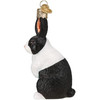 Old World Christmas Blown Glass Ornament for Christmas Tree, Dutch Rabbit
