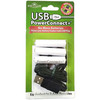Kurt Adler USB PowerConnect Converter+ Pack - Replaces 3 AAA Batteries