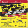 Summit Mosquito and Gnat Barrier Insecticide with Hose End Sprayer, 32 fl oz