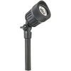 Paradise Low-Voltage 7W Warm White LED Junior Outdoor Spot Light, Black (Pack of 1)