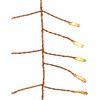 Kurt Adler Indoor & Outdoor Fairy Lights, 240‑White Twinkling Lights, LED Copper‑Wire Garland – 8’ Lighted Length