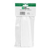DP Industries Garden Aces Plastic Plant Stake Garden Labels, White, 6”, 24 Pack
