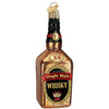 Old World Christmas Glass Blown Ornament, Whisky Bottle (With OWC Gift Box)