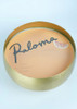 Rewined Company Natural Soy Candle Gold Bowl, 3 Wicks, Paloma Scent, 30 Ounces