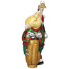 Old World Christmas Glass Blown Tree Ornament, Golfing Santa (With OWC Gift Box)