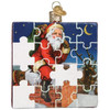 Old World Christmas Glass Blown Ornament for Christmas Tree, Santa Jigsaw Puzzle