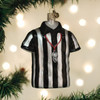 Old World Christmas Blown Glass Ornament for Christmas Tree, Referee Shirt