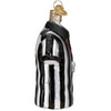 Old World Christmas Blown Glass Ornament for Christmas Tree, Referee Shirt
