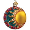 Old World Christmas Glass Blown Ornament for Christmas Tree, Jeweled Sun