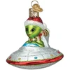Old World Christmas Glass Blown Ornament for Christmas Tree, Christmas UFO