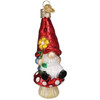 Old World Christmas Blown Glass Ornament for Christmas Tree, Garden Gnome