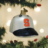 Old World Christmas Glass Blown Christmas Ornament, Syracuse Baseball Cap (With OWC Gift Box)