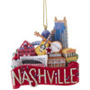Kurt Adler Resin Ornament for Christmas Tree, Nashville