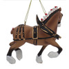 Kurt Adler Resin Christmas Tree Ornament, Budweiser Clydesdale Horse