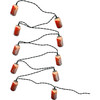 Kurt Adler Indoor/Outdoor String 10-Light Set Budweiser Can Light Set, 11.5'