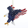 Kurt Adler Resin Stars & Stripes Eagle Christmas Tree Ornament