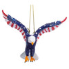 Kurt Adler Resin Stars & Stripes Eagle Christmas Tree Ornament