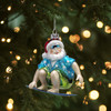 Kurt Adler Glass Beach Santa Christmas Tree Ornament