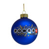 Kurt Adler Glass Ornament, Power Ball Winner, 3.15"