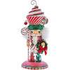 Kurt Adler Wooden Hollywood Nutcracker Collection, Cupcake Swirl Hat, 12"