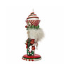 Kurt Adler Wooden Hollywood Nutcracker Collection, Cupcake Swirl Hat, 12"