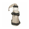 Kurt Adler Hollywood White/Gray Santa Nutcracker, 18"