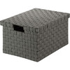 Honey Can Do (#OFC-03703) Large Filing Office Box, Speckled Black, 18"