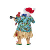 Kurt Adler Fabriche Tabletop Christmas Figurine, Beach Santa, 11"