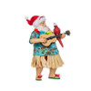 Kurt Adler Fabriche Tabletop Christmas Figurine, Beach Santa, 11"