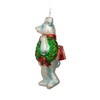 Kurt Adler Coca-Cola Polar Bear With Wreath and Cooler Glass Ornament
