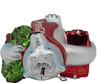 Kurt Adler Coca-Cola Polar Bear With Wreath and Cooler Glass Ornament