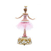 Kurt Adler Pink Ballerina Figure with Musical Base Table Piece, 10"