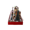 Kurt Adler 5.5-Inch Battery-Operated LED Lit Christmas Village, 17 Piece Set