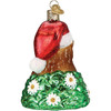 Old World Christmas Glass Blown Ornament for Christmas Tree, Santa Groundhog