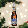 Old World Christmas Glass Blown Ornament for Christmas Tree, Holiday Coors Light Bottle