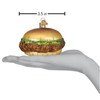 Old World Christmas Blown Glass Ornament for Christmas Tree, Chicken Sandwich