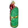 Old World Christmas Glass Blown Christmas Ornament, Christmas Wreath (With OWC Gift Box)