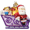 Old World Christmas Blown Glass Ornament for Christmas Tree, Santa and Friends