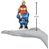 Old World Christmas Blown Glass Ornament for Christmas Tree, Yukon Cornelius
