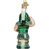 Old World Christmas Blown Glass Ornament for Christmas Tree, Michigan State, Sparty (with OWC Gift Box)