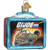 Old World Christmas Blown Glass Ornament for Christmas Tree, G.I. Joe Lunchbox
