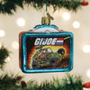 Old World Christmas Blown Glass Ornament for Christmas Tree, G.I. Joe Lunchbox