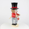 Kurt Adler Steinbach Wooden Chubby Nutcracker, Traveler, 12"