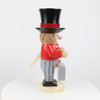 Kurt Adler Steinbach Wooden Chubby Nutcracker, Traveler, 12"
