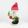 Steinbach Troll Nutcracker, White Santa, 9"
