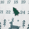 Ganz Wintergreen Christmas Holiday Advent Calendar With Magnetic Tree Marker