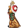 Old World Christmas Glass Blown Ornament for Christmas Tree, Rudolph And Clarice