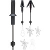 Tree Nest Universal Christmas Tree Topper Supporter For Live and Artificial Christmas Trees, Black