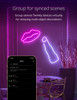 Twinkly Flex App-Controlled Flexible Light Tube with RGB (16 Million Colors) LEDs, White Wire